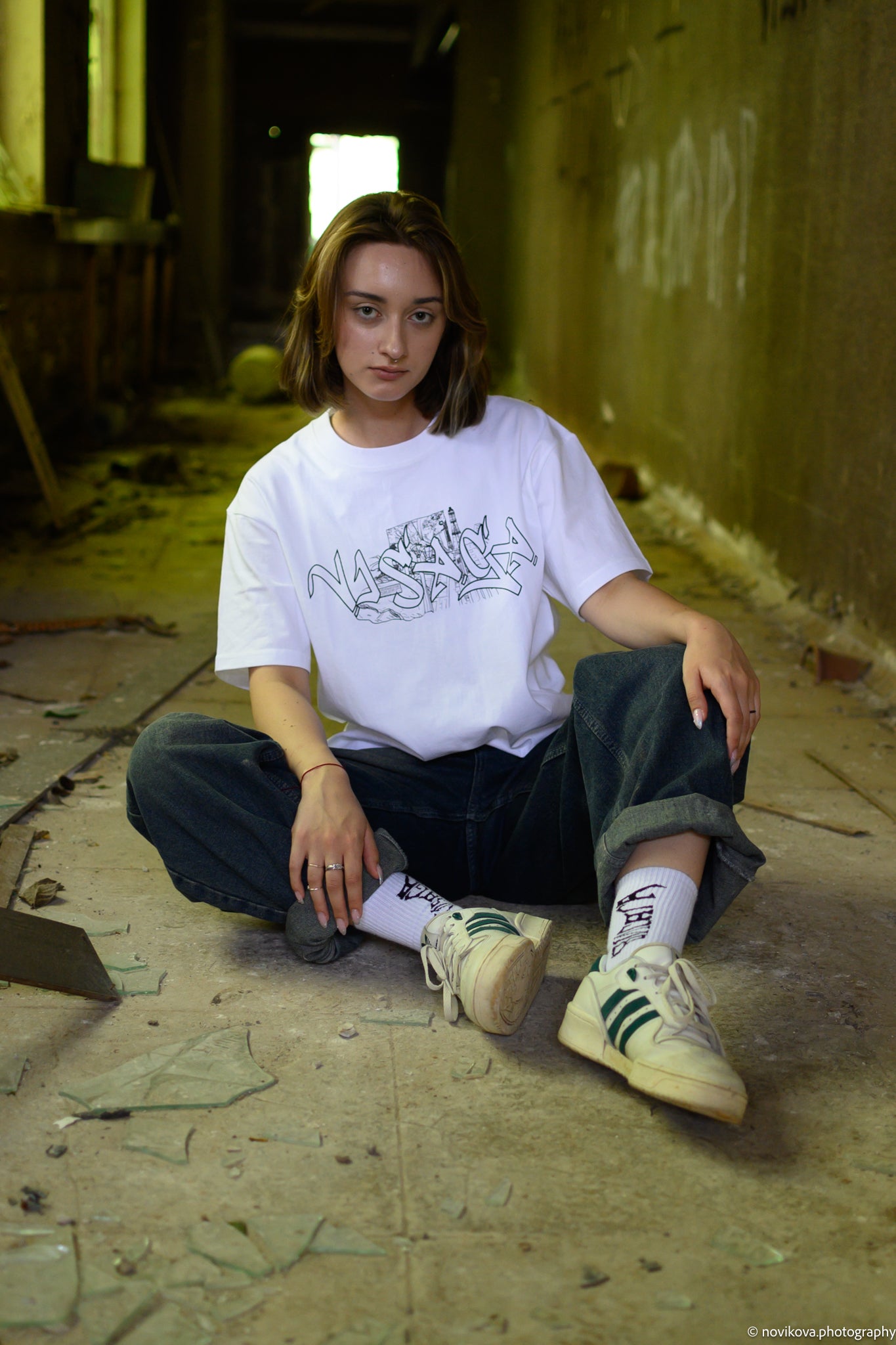 Visaga White T-Shirt